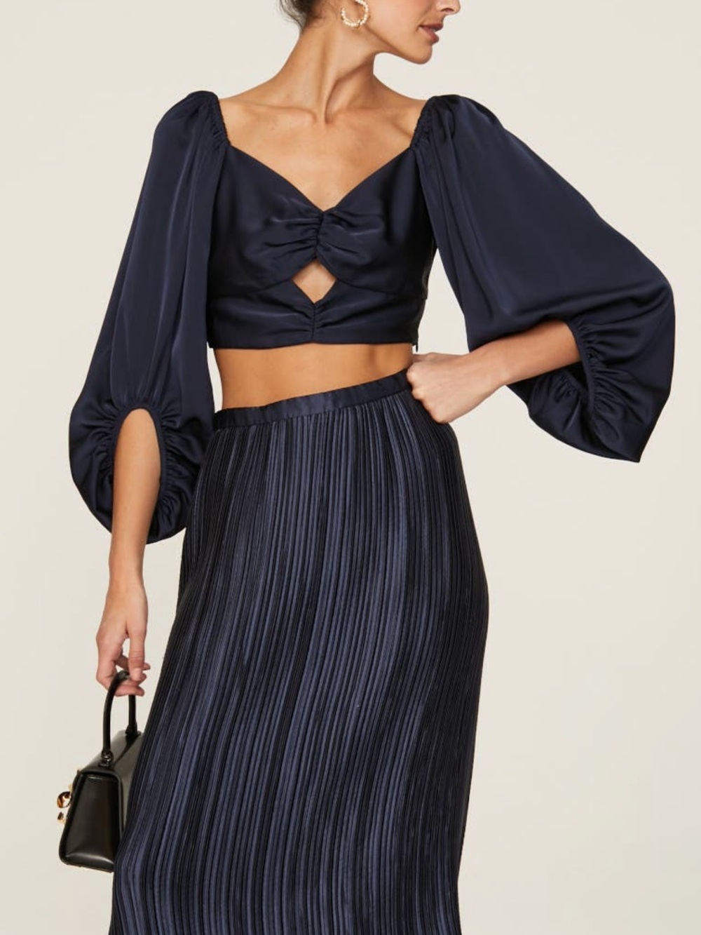 Sachin + Babi Navy Angelina Top